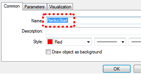 RenkoStart vertical line example 2